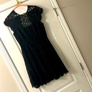 Black Lace Dress - BB Dakota brand - size 4